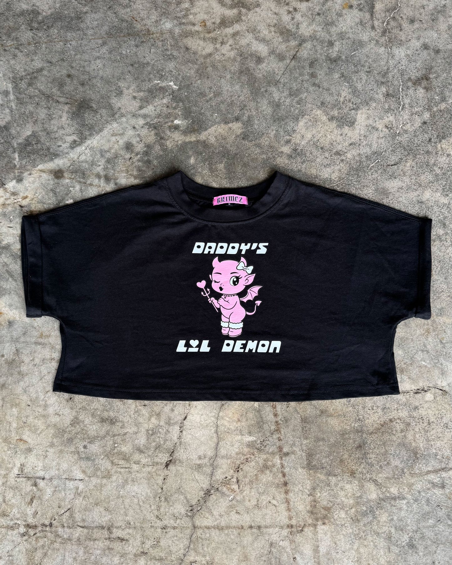 Daddys lil Demon Crop Top