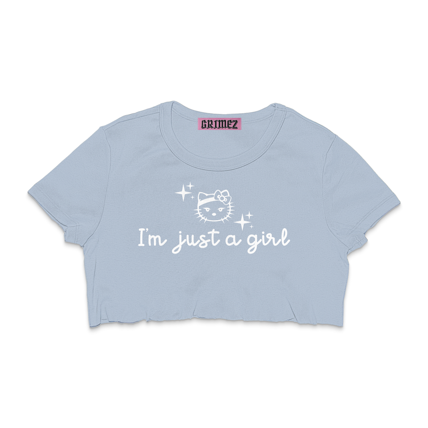 I’m Just A Girl Crop Top