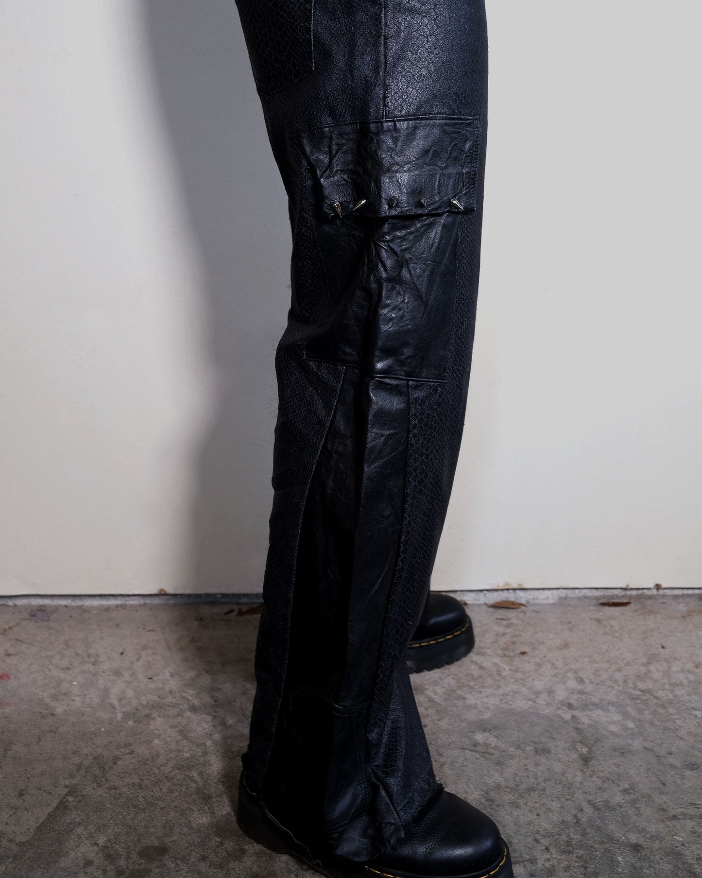 Snake Skin Cargo Pant