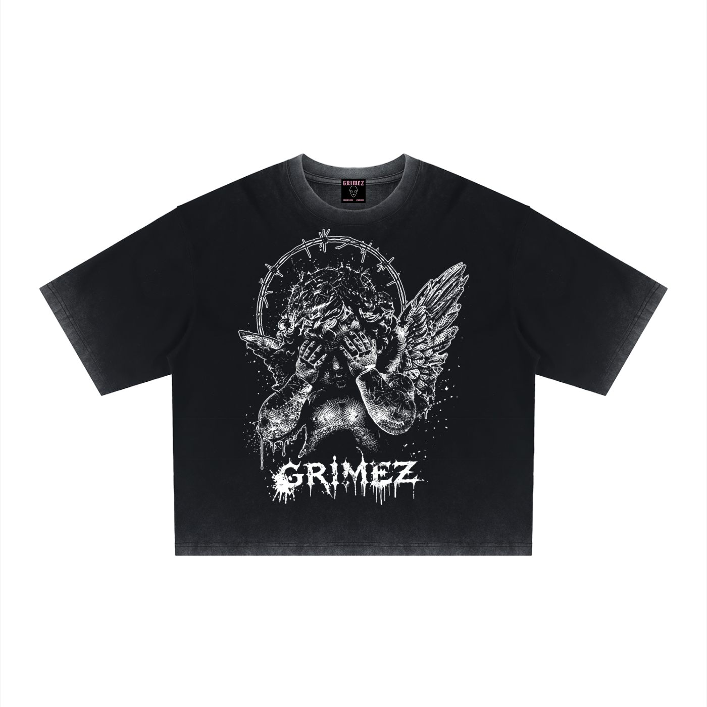 tees,graphic,tshirt,black,grey