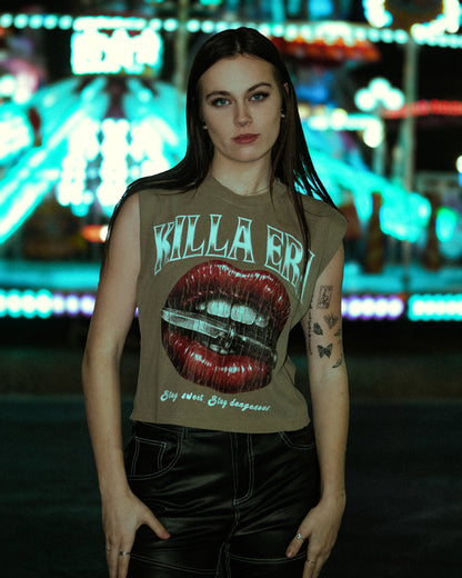 Killa Era Muscle Crop Tank