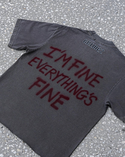 I'm Fine Heavyweight Tee