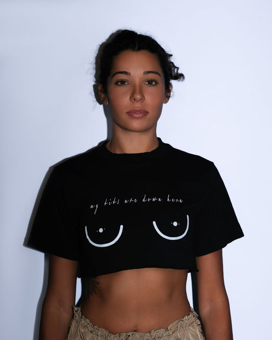 Down Here Crop Top