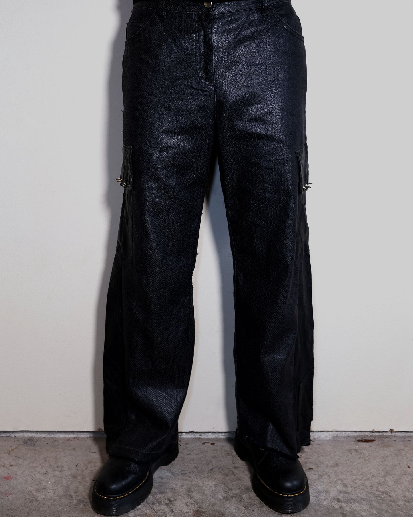 Snake Skin Cargo Pant