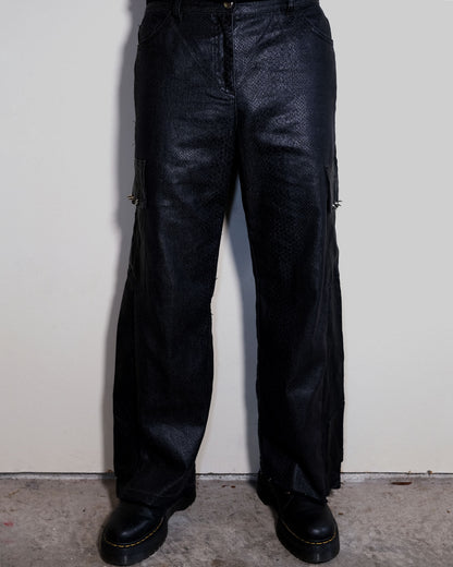 Snake Skin Cargo Pant