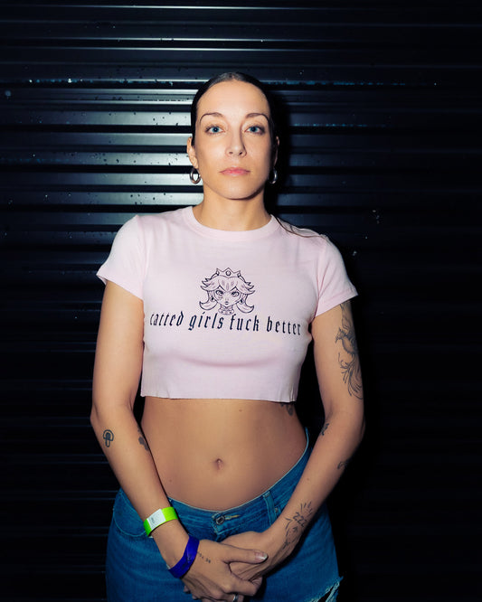 Tatted Girls F Better Crop Top